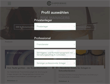 Tablet Screenshot of carmignac.at